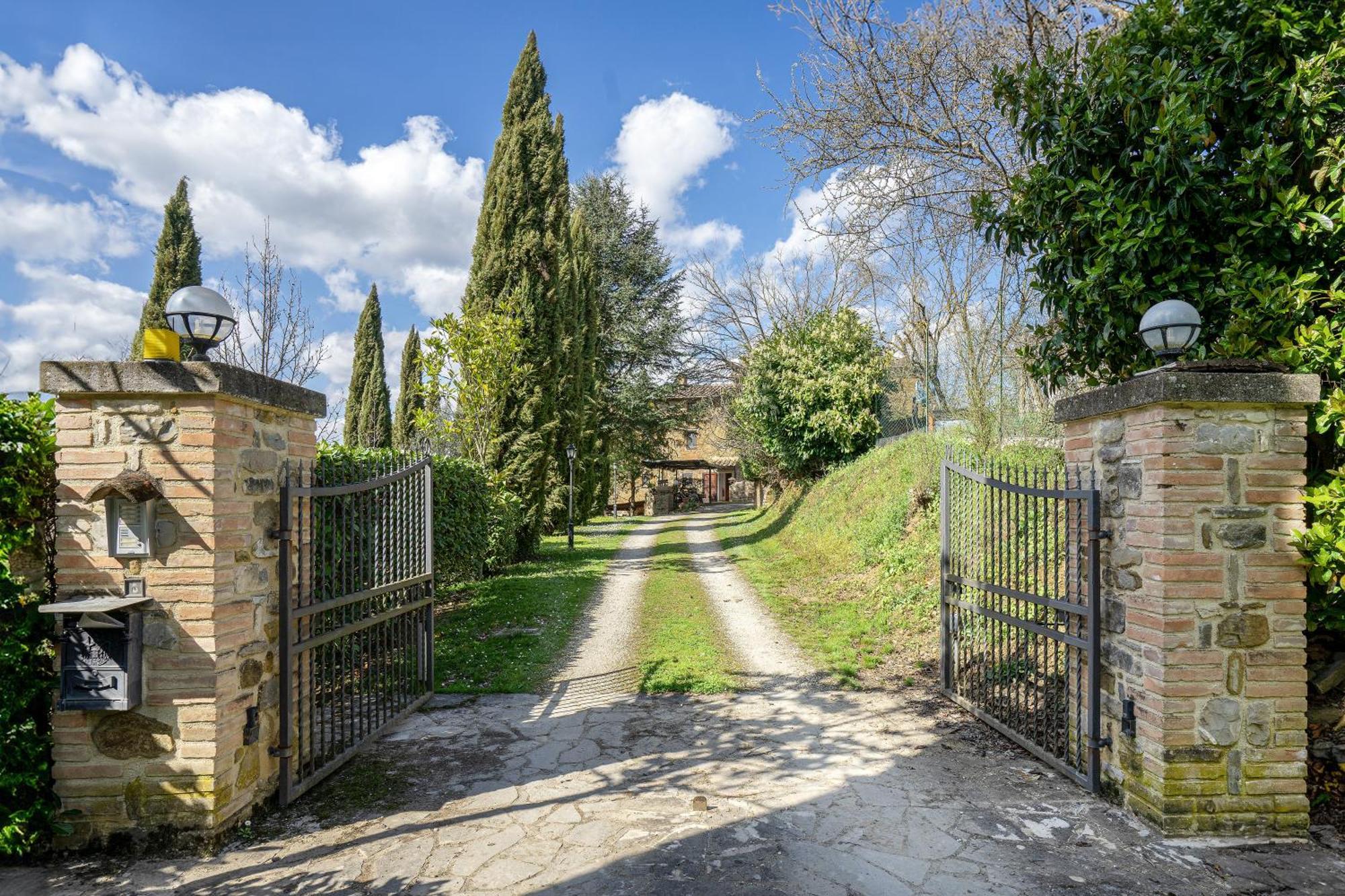 Villa Magnolia Ad Antico Casale '700 Umbertide Exterior foto